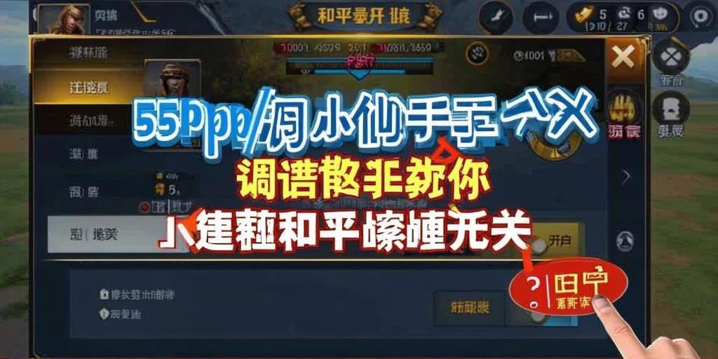 和平精英稳定外挂演示